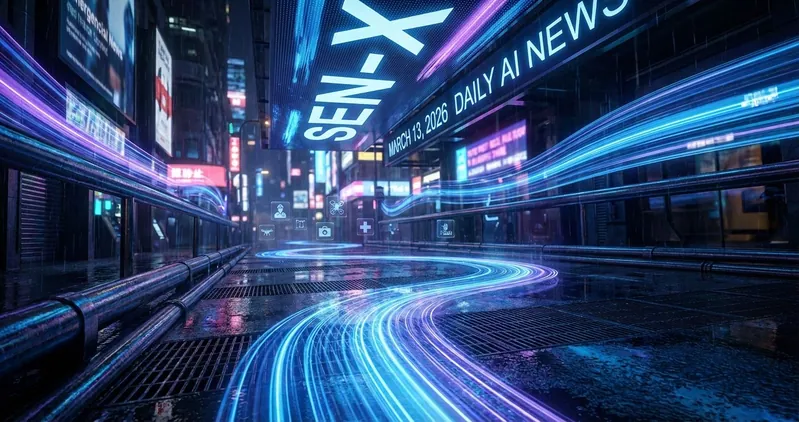 March 13, 2026 — SEN-X Daily AI News