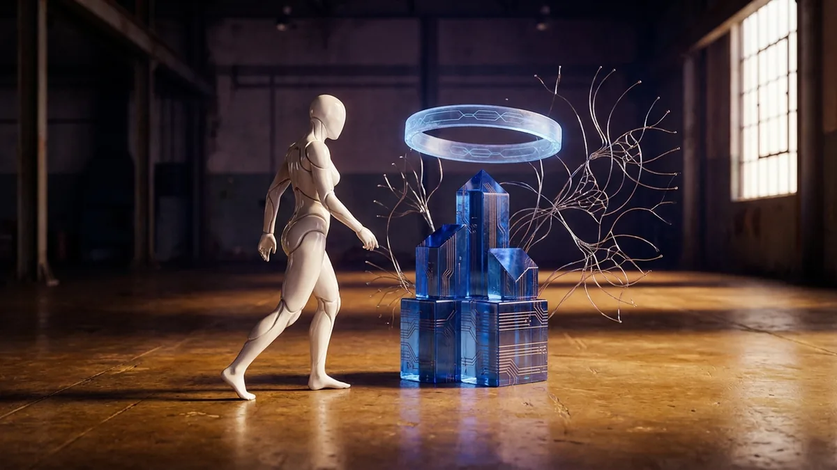 Editorial still life connecting robotics, model intelligence, regulation, and compute infrastructure