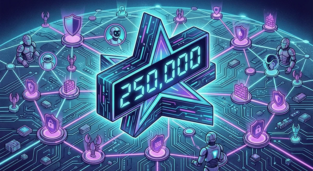 250K Stars, ClawJacked Patched, SecretRef Expansion, China's Agent Rush