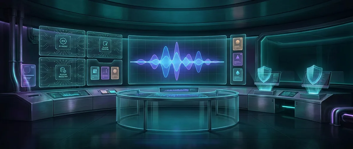 OpenClaw control room with voice, plugins, and governed agent workflows